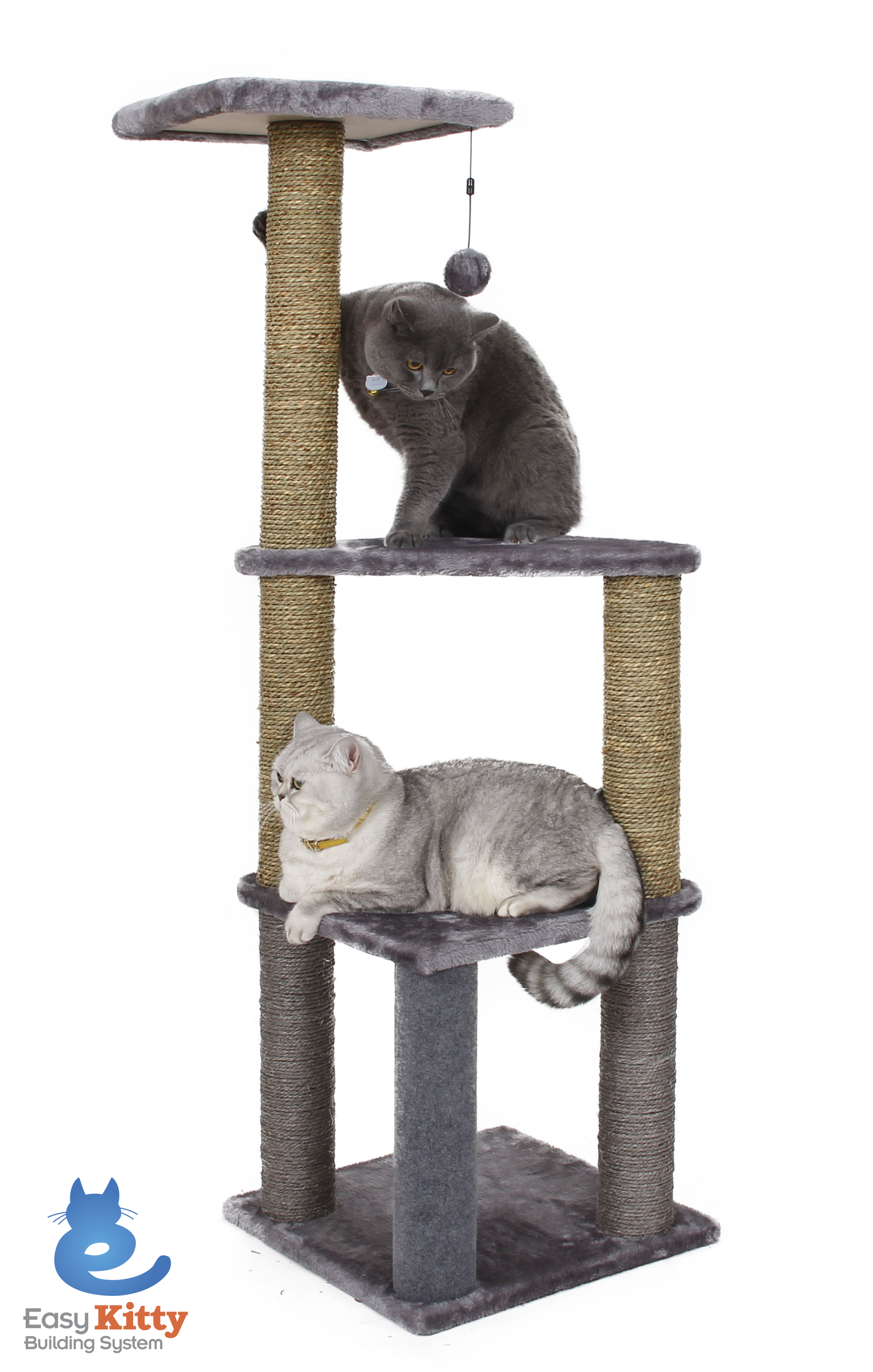 3008501 3 Story Cat Lookout - Gray