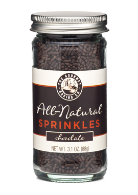 300a All Natural Chocolate Sprinkles - Pack Of 12