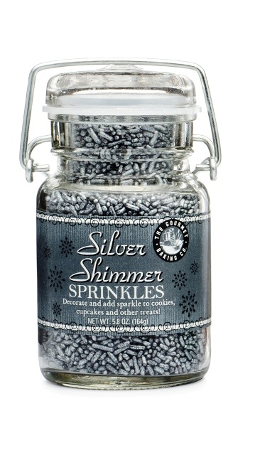 191h Silver Shimmer Sprinkles - Pack Of 6