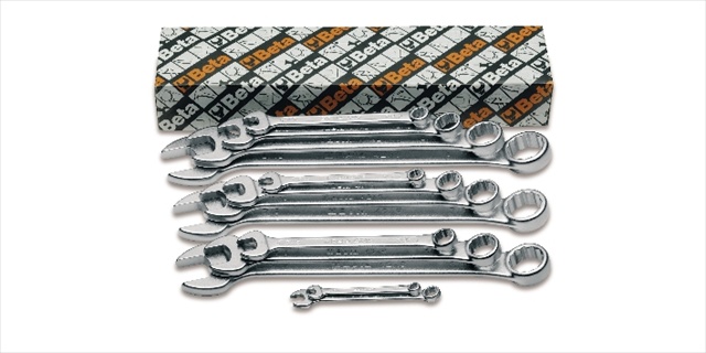 42-as Combination Wrenches In Box, Set Of 13