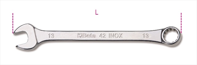 42-inox - 12 Mm. Combination Wrenches
