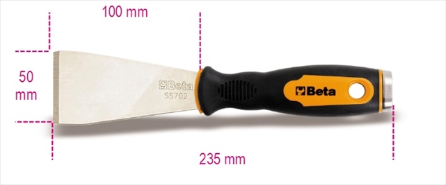 014790310 1479 Rb 3 - Flat Putty Knife Scraper