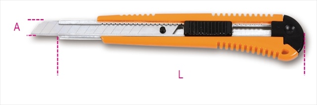 017700025 1770 A-utility Knife With Blade Locking