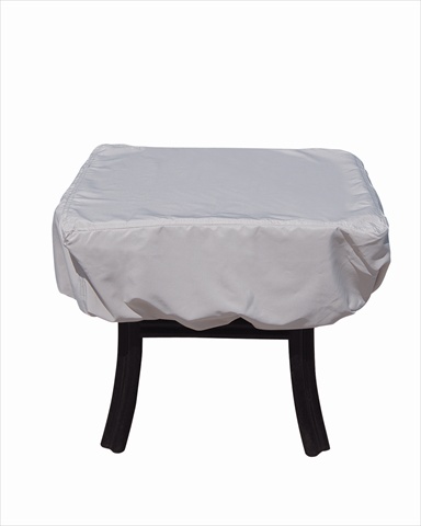 27 In. Round Table Cover Grey