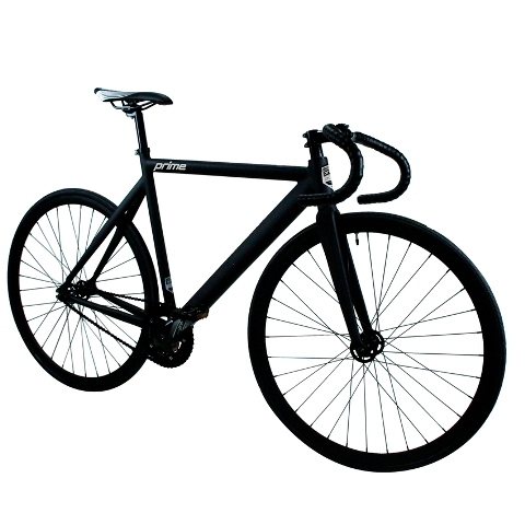 Zfpral-mabk-51 Prime Alloy Track Bike, Black Matte & Black - Size 51