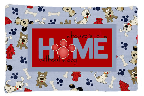 Sb3052pillowcase A House Is Not A Home Without A Dog Moisture Wicking Fabric Standard Pillowcase