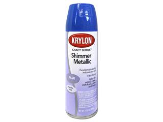 Diversified Brands Kry3925 Krylon Shimmer Metallic Spray Paint, Blue - 11.5 Oz.