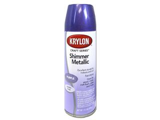 Diversified Brands Kry3928 Krylon Shimmer Metallic Spray Paint, Purple - 11.5 Oz.