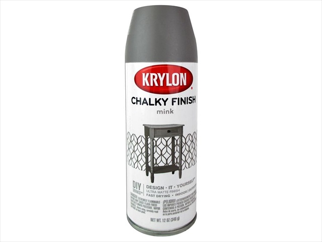 Diversified Brands Kry4106 Krylon Chalky Finish - Mink, 12 Oz.