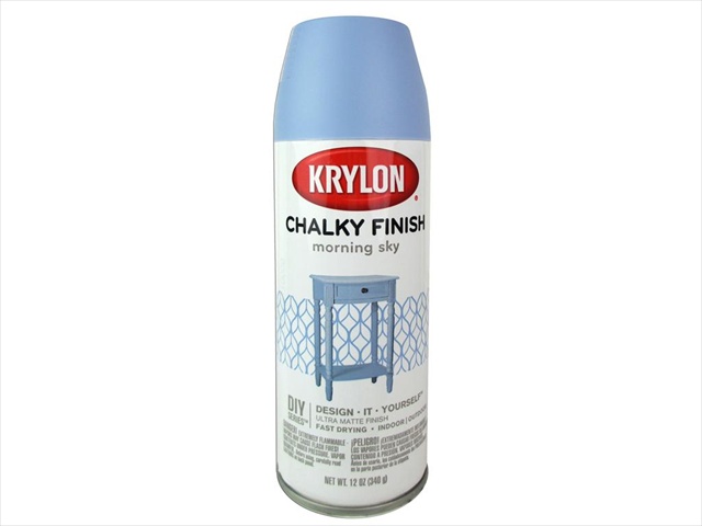 Diversified Brands Kry4110 Krylon Chalky Finish - Morning Sky, 12 Oz.
