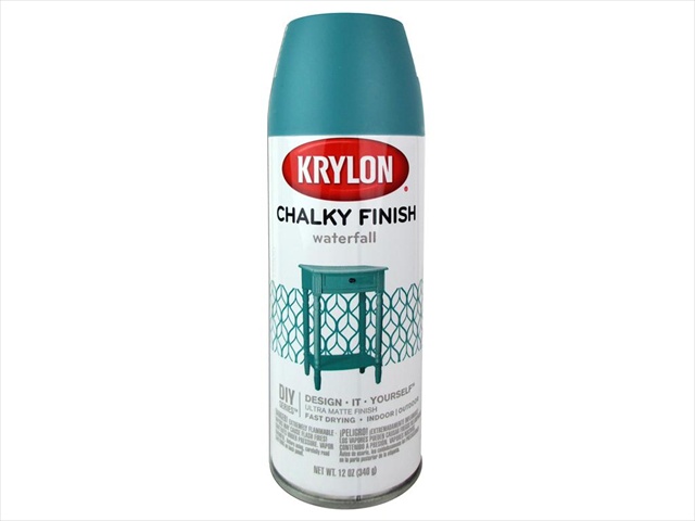 Diversified Brands Kry4112 Krylon Chalky Finish - Waterfall, 12 Oz.