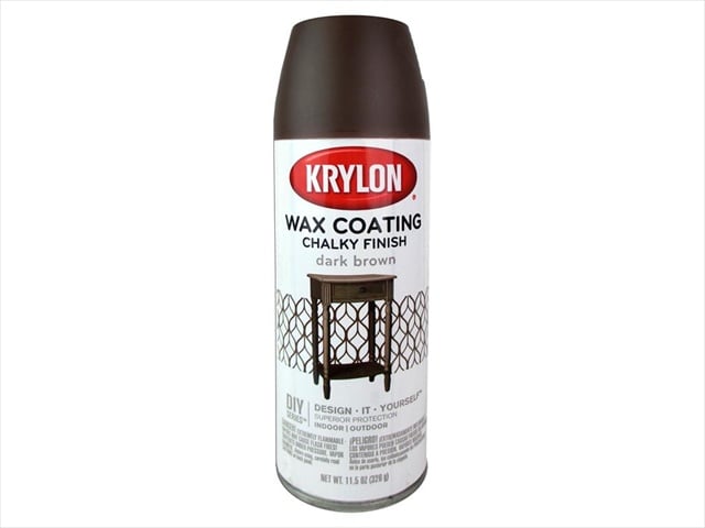 Diversified Brands Kry4119 Krylon Chalky Finish - Dark Brown, 11.5 Oz.
