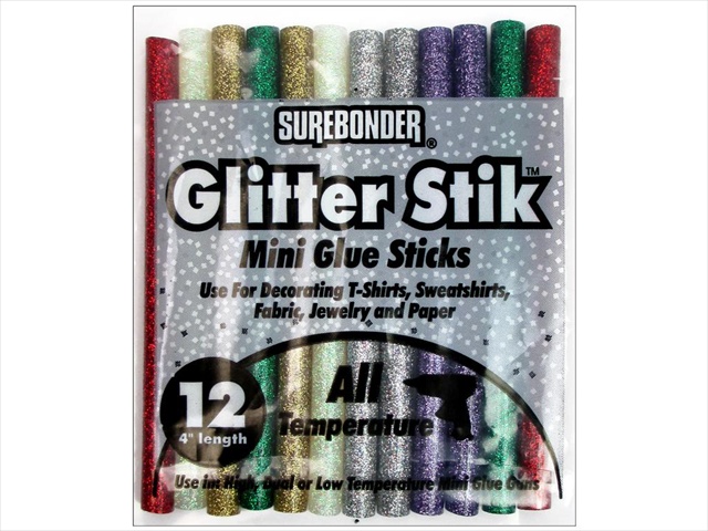 Fpc Srb12v.gl Glue Stick Mini Glitter Variety 12piece 4 In.