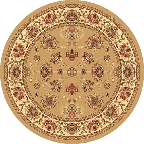 21342 5 Ft. 3 In. New Vision Kashan Berber Round Area Rug