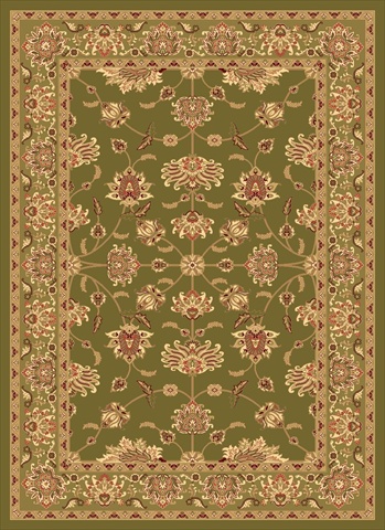 21346 3 Ft. 11 In. X 5 Ft. 3 In. New Vision Kashan Moss Rectangular Area Rug