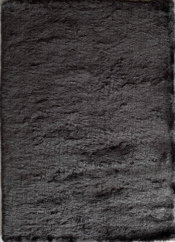 24104 5 Ft. X 7 Ft. 6 In. Luster Shag Charcoal Rectangular Area Rug