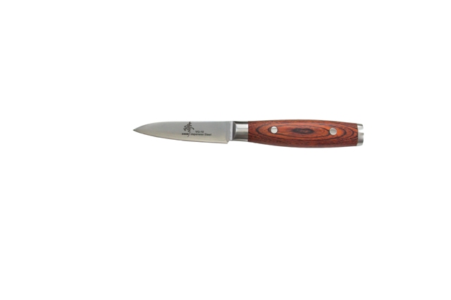 C5p Vg-10 Series 3 Layers Forged 3.5 In. Pakkawood Handle Steel Fruit Paring Knife