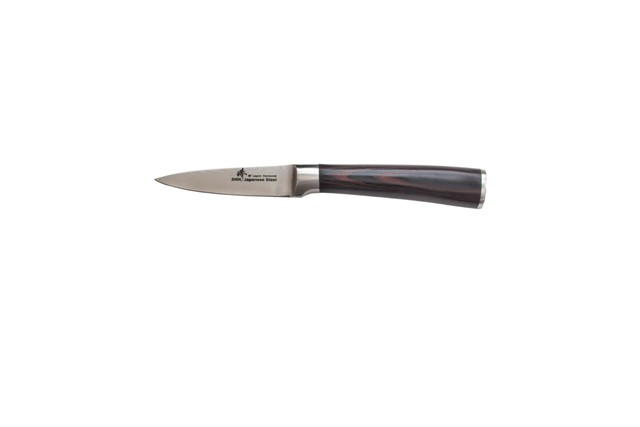 D9p Vg-10 Series Damascus 3.5 In. Pakkawood Handle Fruit Paring Knife