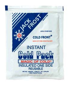 20104 6 X 8.75 In. Jack Frost Insulated Instant Cold Packs, Reusable, Large, 24 Per Case