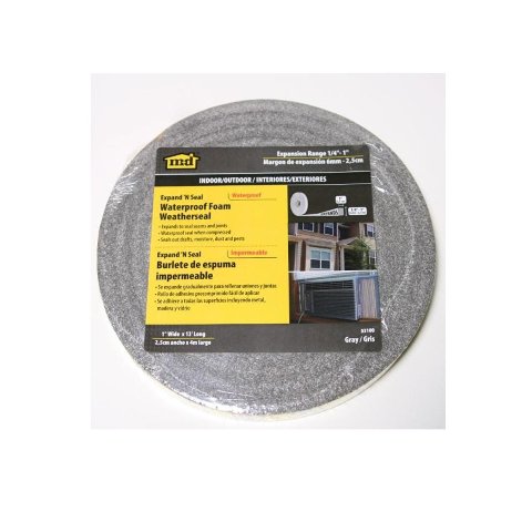 Wi007 Long Expand Seal Compressible Waterproof Foam Tape, 13 Ft.