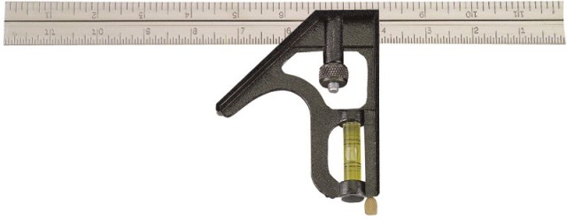 12 In. Professional Inch & Metric Metal Combination Square