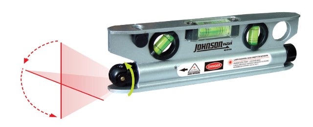 Johnson Level 40-6164 Magnetic Torpedo Laser Level