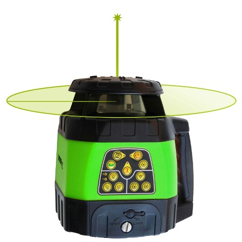 Electronic Self-leveling Horizontal & Vertical Rotary Laser Kit With Greenbrite Technology