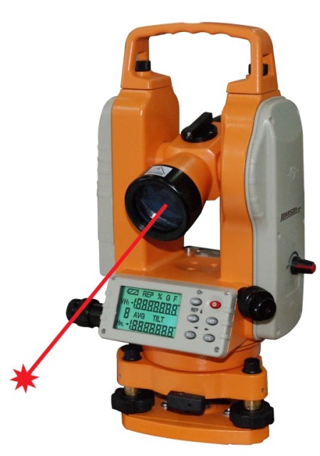 Johnson Level 40-6936 Five-second Electronic Digital Theodolite With Laser