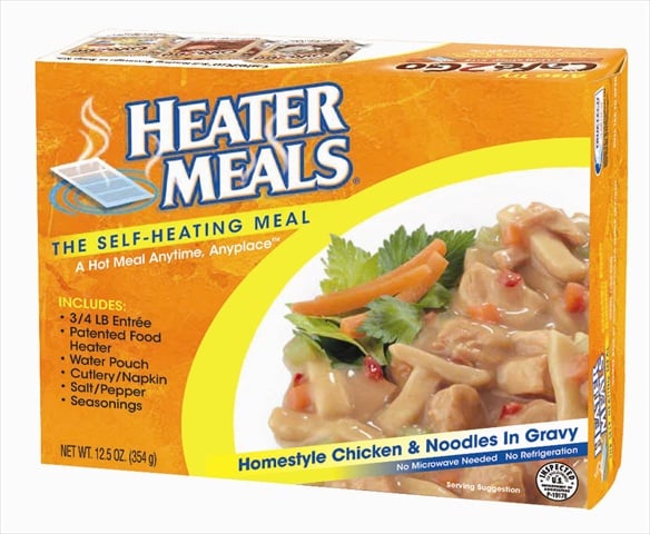 UPC 792564013007 product image for Heater Meals Self-Heating Meal -  Homestyle Chicken & Noodles in Gravy Case 12 C | upcitemdb.com