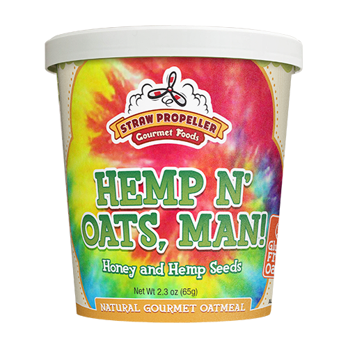 UPC 858117003397 product image for Straw Propeller Gourmet Foods 2.3 oz. Hemp N Oats Man Hot Oatmeal Case Pack 12 | upcitemdb.com