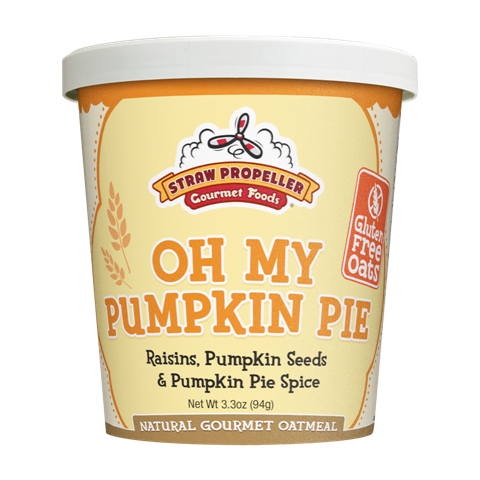 UPC 858117003083 product image for Straw Propeller Gourmet Foods 3.3 oz. Oh My Pumpkin Pie Hot Oatmeal Case Pack 12 | upcitemdb.com