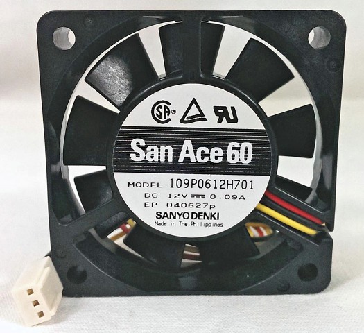 UPC 658580126773 product image for 23-6015-01 60 x 60 x 15 mm. Ball Bearing Cooling Fan | upcitemdb.com