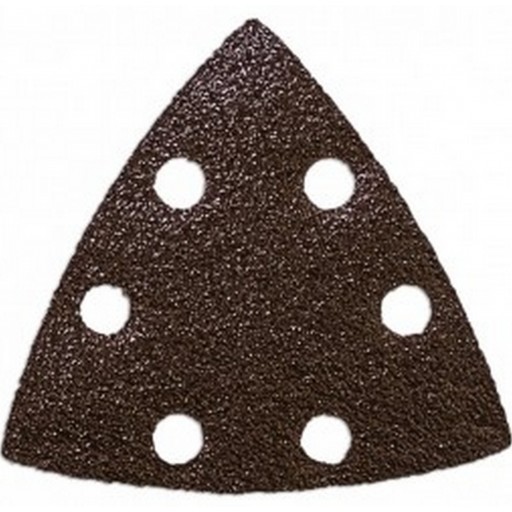 One Fit 60 Grit Tri Sand Paper With Vacuum Holes, 5 Pack