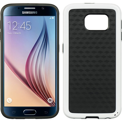 DreamWireless FTCSAMS6-BKWT Samsung Galaxy S6 Fusion Candy Case - Black Tpu Plus White Pc DreamWireless FTCSAMS6-BKWT Samsung Galaxy S6 Fusion Candy Case - Black Tpu Plus White Pc