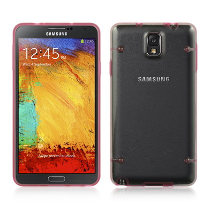 DreamWireless FTCSAMNOTE3HPCL Samsung Galaxy Note 3 Fusion Candy Case Hot Pink Trim With Clear DreamWireless FTCSAMNOTE3HPCL Samsung Galaxy Note 3 Fusion Candy Case Hot Pink Trim With Clear