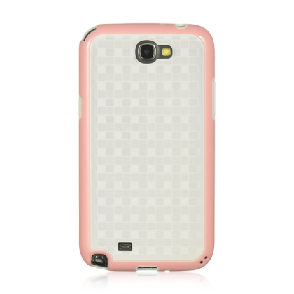 DreamWireless FTCSAMNOTE2PKWT-CK Samsung Note 2 Fusion Candy Case Pink Trim With Black Crystal Skin Check DreamWireless FTCSAMNOTE2PKWT-CK Samsung Note 2 Fusion Candy Case Pink Trim With Black Crystal Skin Check