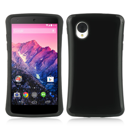 DreamWireless FTCLGGO5BK-BK LG Google Nexus 5 Fusion Case Black With Black Trim DreamWireless FTCLGGO5BK-BK LG Google Nexus 5 Fusion Case Black With Black Trim