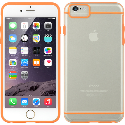DreamWireless FTCIP6LGMOR Apple iPhone 6 Plus Fusion Candy Case Glamon - Orange DreamWireless FTCIP6LGMOR Apple iPhone 6 Plus Fusion Candy Case Glamon - Orange