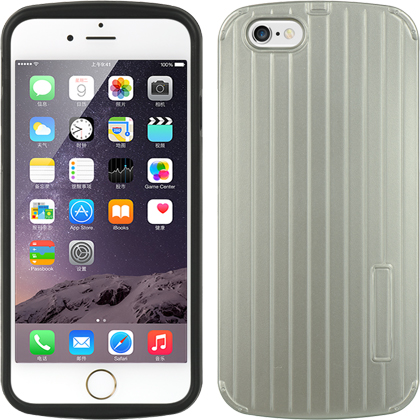 DreamWireless FTCIP6ESSL Apple iPhone 6 - 4.7 in. Fusion Impactable Suitcase Protection Case - Silver DreamWireless FTCIP6ESSL Apple iPhone 6 - 4.7 in. Fusion Impactable Suitcase Protection Case - Silver