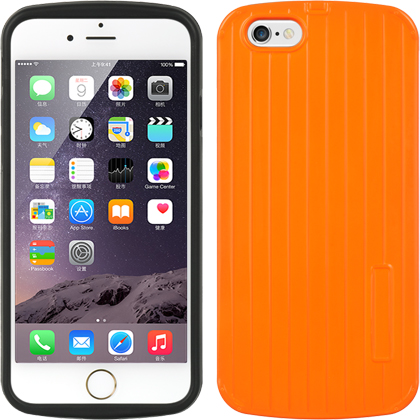 DreamWireless FTCIP6ESOR Apple iPhone 6 - 4.7 in. Fusion Impactable Suitcase Protection Case - Orange DreamWireless FTCIP6ESOR Apple iPhone 6 - 4.7 in. Fusion Impactable Suitcase Protection Case - Orange