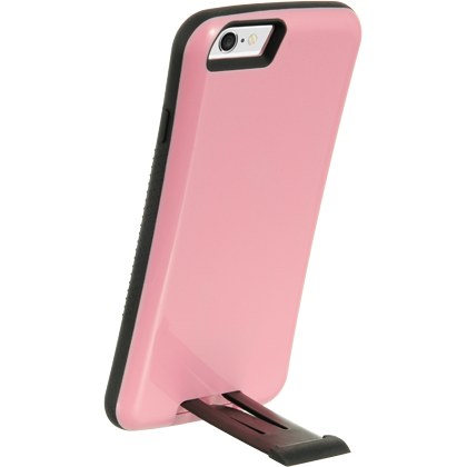 DreamWireless FTCIP6-ESSTD-PK Apple iPhone 6 Fusion Case With Elastic Spring Stand - Pink DreamWireless FTCIP6-ESSTD-PK Apple iPhone 6 Fusion Case With Elastic Spring Stand - Pink