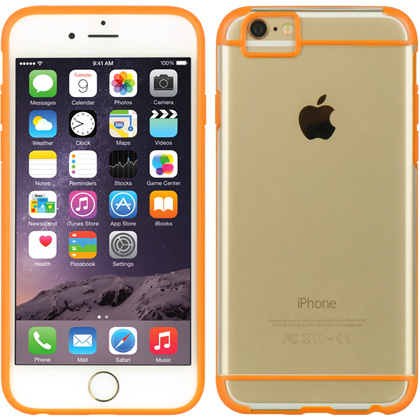 DreamWireless FTCIP6-CD-OR Apple iPhone 6 Fusion Candy Tpu With Tinited Protection Case - Orange DreamWireless FTCIP6-CD-OR Apple iPhone 6 Fusion Candy Tpu With Tinited Protection Case - Orange