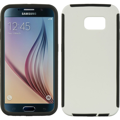 DreamWireless FPSAMS6-BKWT Samsung Galaxy S6 Full Protection Case Black Trim With White DreamWireless FPSAMS6-BKWT Samsung Galaxy S6 Full Protection Case Black Trim With White