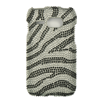DreamWireless FDKYC5133SLZ Kyocera C5133 Full Diamond Case Silver Zebra DreamWireless FDKYC5133SLZ Kyocera C5133 Full Diamond Case Silver Zebra