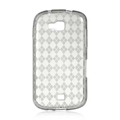 DreamWireless CSSAMR830SMCK Samsung Galaxy Axiom R830 Crystal Skin Case Smoke Checker DreamWireless CSSAMR830SMCK Samsung Galaxy Axiom R830 Crystal Skin Case Smoke Checker