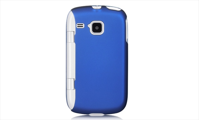 UPC 885926044815 product image for DreamWireless CRSAMDBTBL Samsung Double Time Crystal Rubber Case Blue | upcitemdb.com