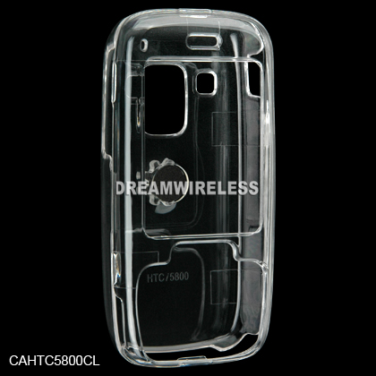 UPC 668888005373 product image for DreamWireless CAHTC5800CL Htc 5800 Crystal Case - Clear | upcitemdb.com