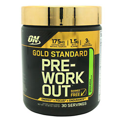 2730502 Gold Standard Pre-workout, 30 Serving, Green Apple