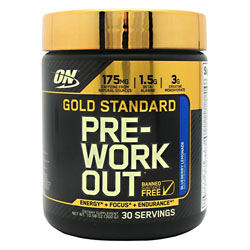 2730503 Gold Standard Pre-workout, 30 Serving, Blueberry Lemonade