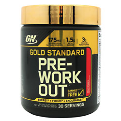 2730505 Gold Standard Pre-workout, 30 Serving, Fruit Punch